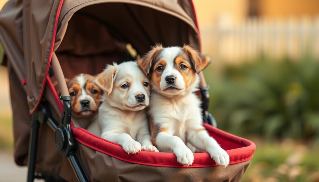 Hundebuggy für Welpen und Züchter